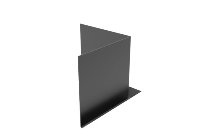 2mm Aluminium Fascia (Type 2) – 90° Internal Corner