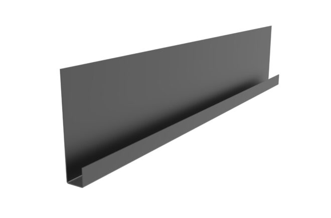 2mm Aluminium Fascia (Type 3) - 3m Length