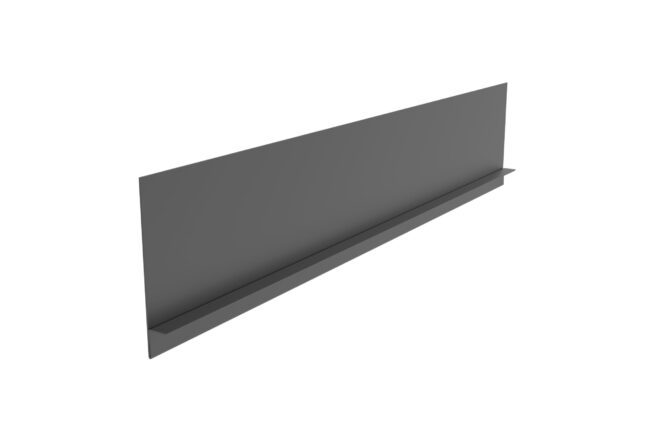 2mm Aluminium Fascia metal Type 4 - 3m Length