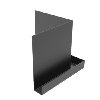 2mm Aluminium Fascia (Type 3) – 90° Internal Corner