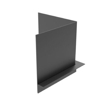 2mm Aluminium Fascia (Type 4) - 90° Internal Corner