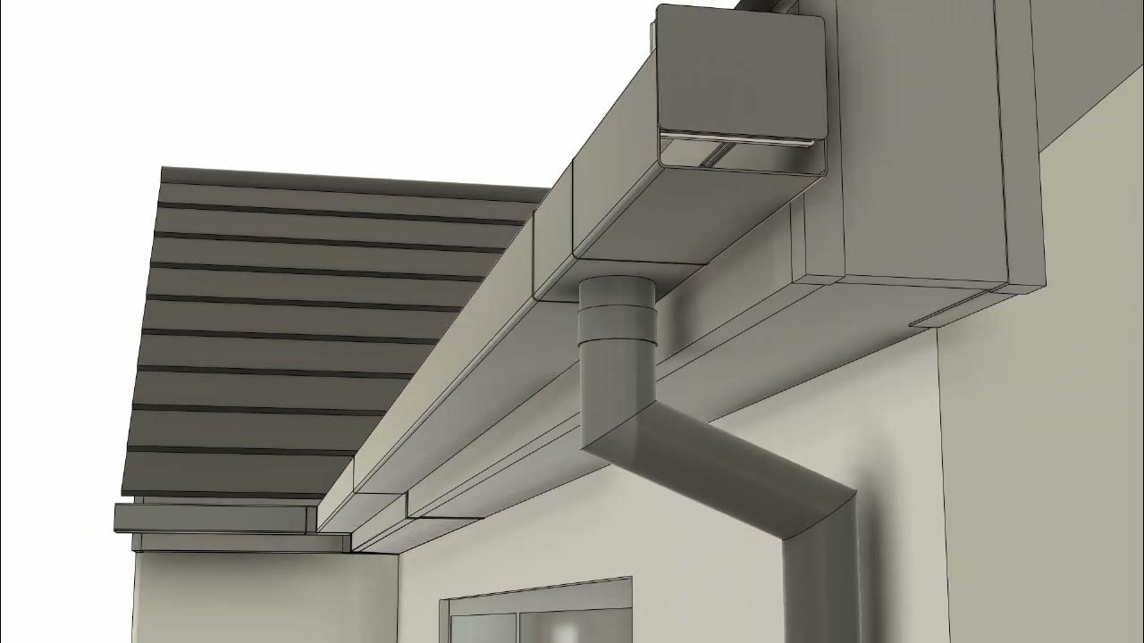 Aluminium Box gutter